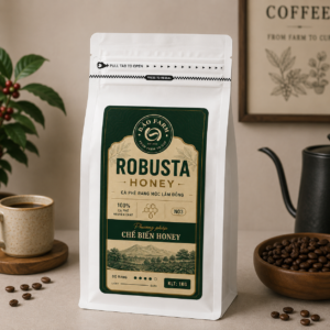 cà phê bảo farm no3 robusta honey